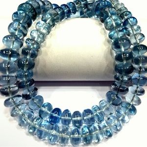 Blue London topaz gemstone